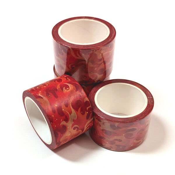 Flame Washi Tape