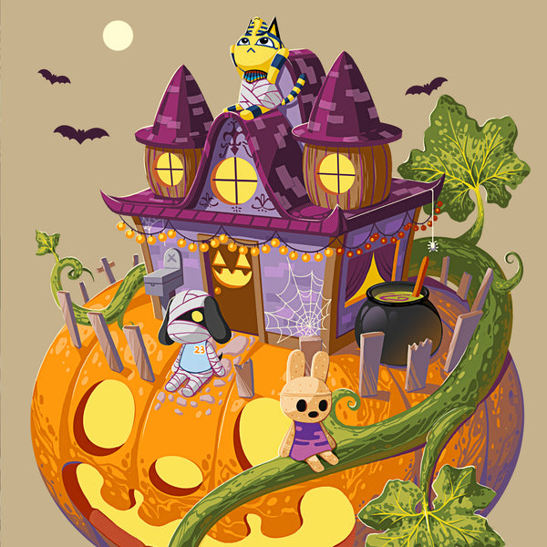 AC Halloween House