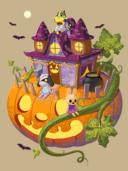 AC Halloween House