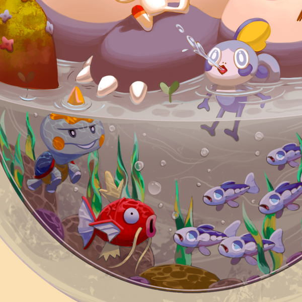 Gigantimax Snorlax and Friends