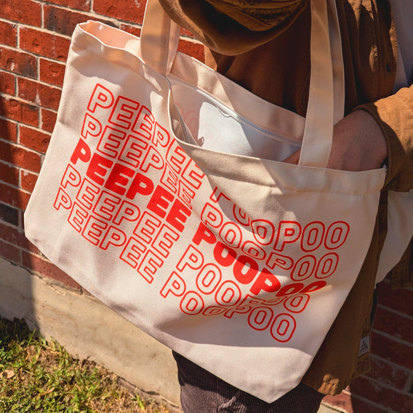 Peepee Poopoo Tote Bag