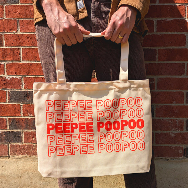 Peepee Poopoo Tote Bag