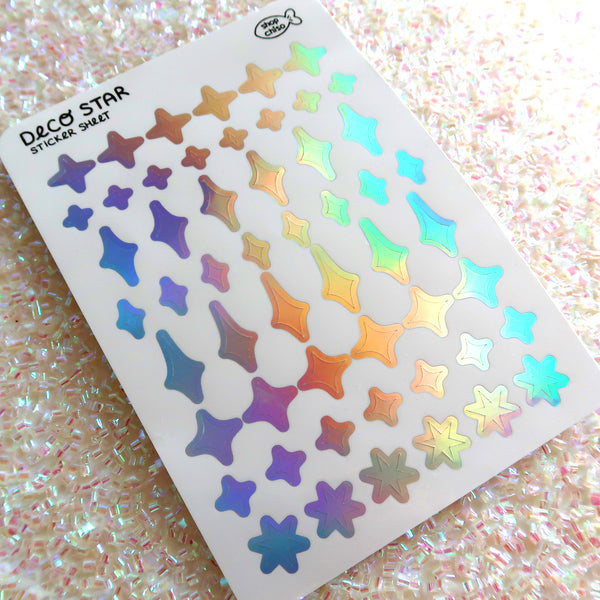 Deco Star Sticker Sheet